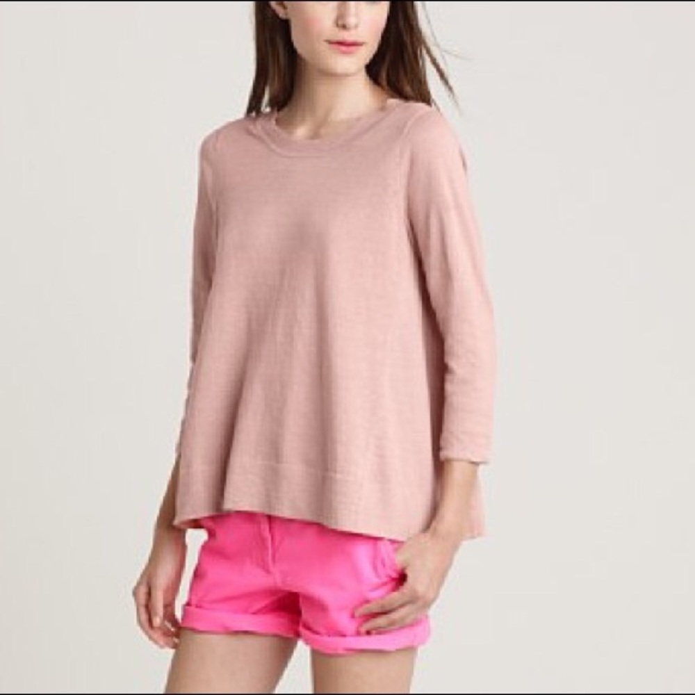 Neon Pink JCrew Cotton Chino Broken In Shorts